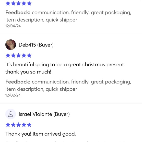 Feedback & Closet Stats 🎀 - Picture 2 of 3